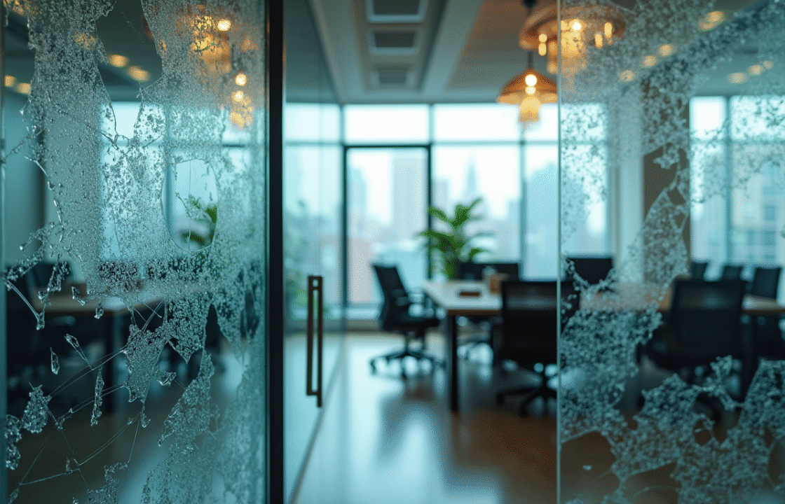 What To Do When Your Office Window Shatters Unexpectedly
