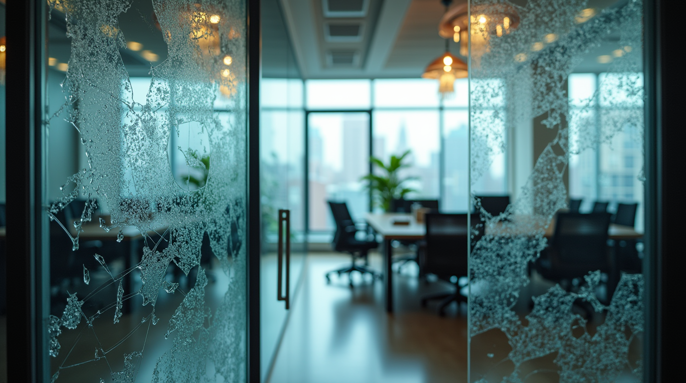 What To Do When Your Office Window Shatters Unexpectedly
