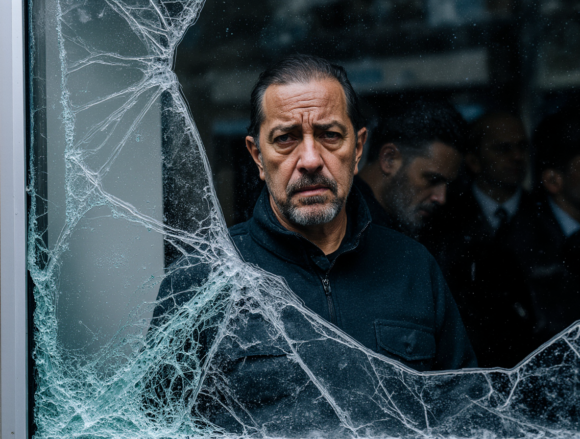 shattered glass